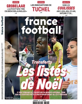 France Football N°3787 du 11 décembre 2018 à télécharger sur iPad