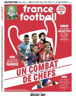 France Football N°3775 du 18 septembre 2018 à télécharger sur iPad