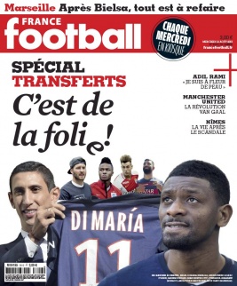 France Football N°3616 du 12 août 2015 à télécharger sur iPad