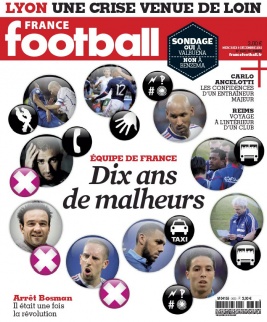 France Football N°3633 du 08 décembre 2015 à télécharger sur iPad