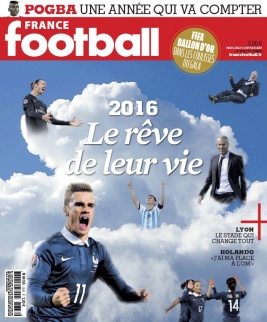 France Football N°3636 du 05 janvier 2016 à télécharger sur iPad