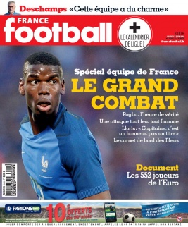 France Football N°3658 du 07 juin 2016 à télécharger sur iPad
