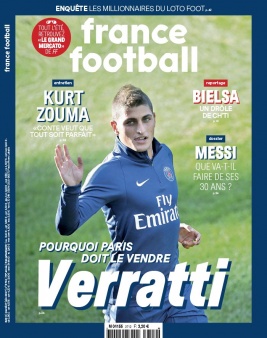 France Football N°3712 du 27 juin 2017 à télécharger sur iPad