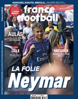 France Football N°3718 du 08 août 2017 à télécharger sur iPad