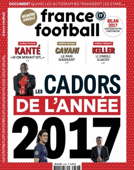 France Football N°3738 du 30 décembre 2017 à télécharger sur iPad