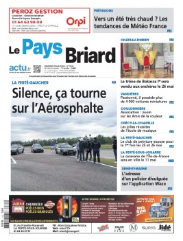 Lisez Le Pays Briard du 10 mai 2024 sur ePresse.fr