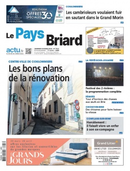 Lisez Le Pays Briard du 29 mars 2024 sur ePresse.fr