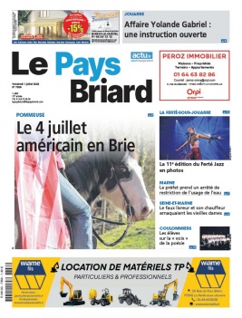Lisez Le Pays Briard du 01 juillet 2022 sur ePresse.fr