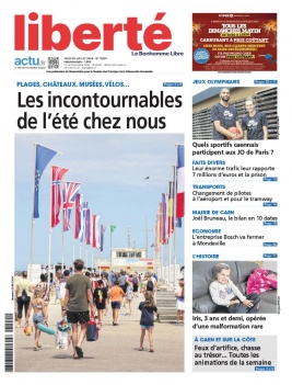 Lisez Liberté - Le Bonhomme Libre du 25 juillet 2024 sur ePresse.fr