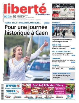 Lisez Liberté - Le Bonhomme Libre du 23 mai 2024 sur ePresse.fr