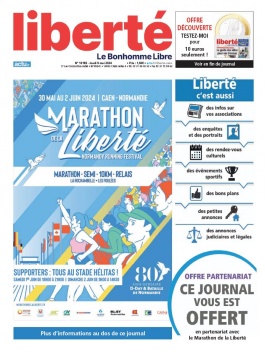 Lisez Liberté - Le Bonhomme Libre du 09 mai 2024 sur ePresse.fr