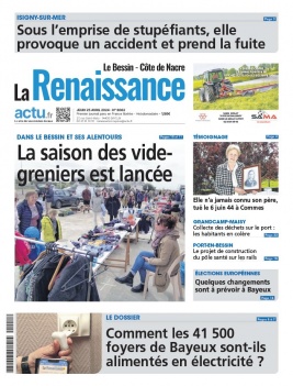Lisez La Renaissance - Le Bessin du 25 avril 2024 sur ePresse.fr