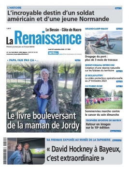 Lisez La Renaissance - Le Bessin du 29 septembre 2022 sur ePresse.fr