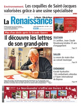 La Renaissance - Le Bessin N°7938 du 09 décembre 2021 à télécharger sur iPad