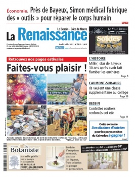 La Renaissance - Le Bessin N°7916 du 08 juillet 2021 à télécharger sur iPad