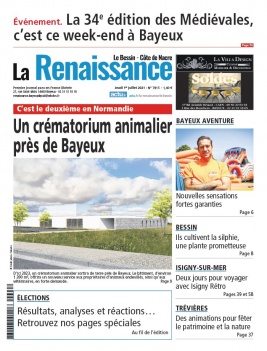 La Renaissance - Le Bessin N°7915 du 01 juillet 2021 à télécharger sur iPad