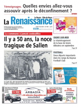 La Renaissance - Le Bessin N°7908 du 13 mai 2021 à télécharger sur iPad