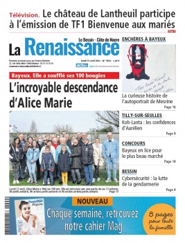 La Renaissance - Le Bessin N°7904 du 15 avril 2021 à télécharger sur iPad
