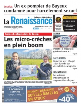 La Renaissance - Le Bessin N°7901 du 25 mars 2021 à télécharger sur iPad