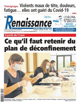 La Renaissance - Le Bessin N°7854 du 01 mai 2020 à télécharger sur iPad