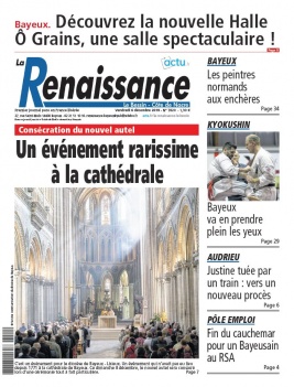La Renaissance - Le Bessin N°7820 du 06 décembre 2019 à télécharger sur iPad