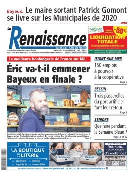 La Renaissance - Le Bessin N°7802 du 04 octobre 2019 à télécharger sur iPad