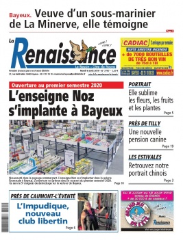 La Renaissance - Le Bessin N°7787 du 06 août 2019 à télécharger sur iPad