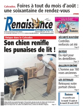 La Renaissance - Le Bessin N°7785 du 30 juillet 2019 à télécharger sur iPad