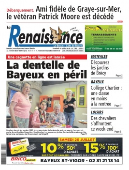 La Renaissance - Le Bessin N°7782 du 19 juillet 2019 à télécharger sur iPad
