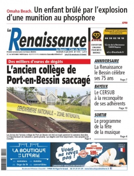 La Renaissance - Le Bessin N°7783 du 21 juin 2019 à télécharger sur iPad