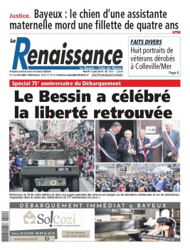 La Renaissance - Le Bessin N°7780 du 11 juin 2019 à télécharger sur iPad