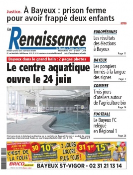 La Renaissance - Le Bessin N°7775 du 28 mai 2019 à télécharger sur iPad