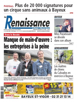 La Renaissance - Le Bessin N°7758 du 30 avril 2019 à télécharger sur iPad