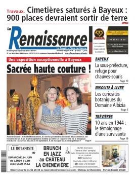 La Renaissance - Le Bessin N°7672 du 15 juin 2018 à télécharger sur iPad