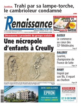 La Renaissance - Le Bessin N°7657 du 20 avril 2018 à télécharger sur iPad