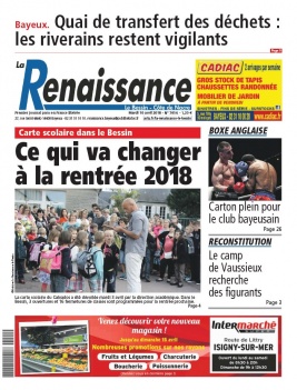 La Renaissance - Le Bessin N°7654 du 10 avril 2018 à télécharger sur iPad