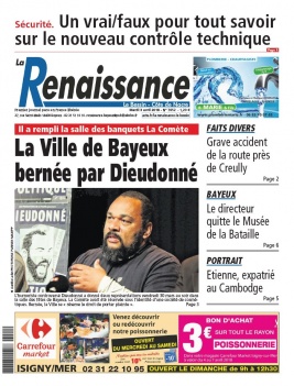 La Renaissance - Le Bessin N°7652 du 03 avril 2018 à télécharger sur iPad