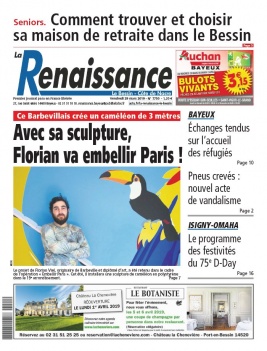 La Renaissance - Le Bessin N°7750 du 29 mars 2019 à télécharger sur iPad