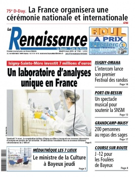 La Renaissance - Le Bessin N°7743 du 05 mars 2019 à télécharger sur iPad