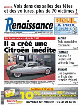 La Renaissance - Le Bessin N°7739 du 19 février 2019 à télécharger sur iPad