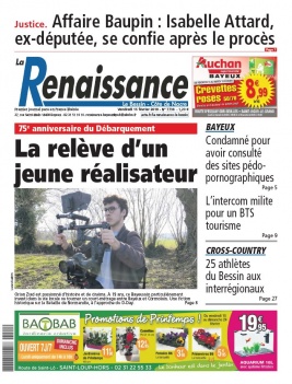 La Renaissance - Le Bessin N°7738 du 15 février 2019 à télécharger sur iPad