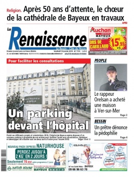 La Renaissance - Le Bessin N°7730 du 18 janvier 2019 à télécharger sur iPad