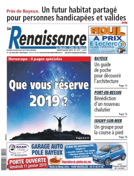La Renaissance - Le Bessin N°7727 du 08 janvier 2019 à télécharger sur iPad