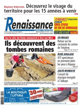 La Renaissance - Le Bessin N°7753 du 09 avril 2019 à télécharger sur iPad