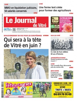 Lisez Le Journal de Vitré du 24 mai 2024 sur ePresse.fr