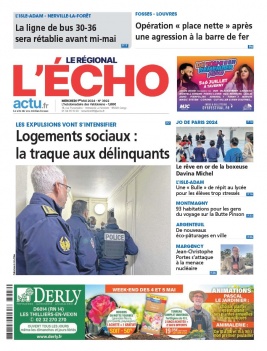 Lisez L'Echo - Le Régional du 01 mai 2024 sur ePresse.fr