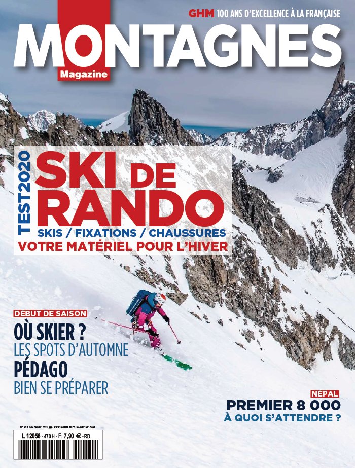 Montagnes Magazine 06 novembre 2019 Abonnement Montagnes Mag Pas Cher avec le BOUQUET ePresse.fr