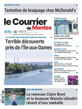 Lisez Le Courrier de Mantes du 24 juillet 2024 sur ePresse.fr
