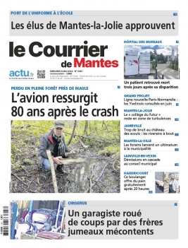 Lisez Le Courrier de Mantes du 08 mai 2024 sur ePresse.fr