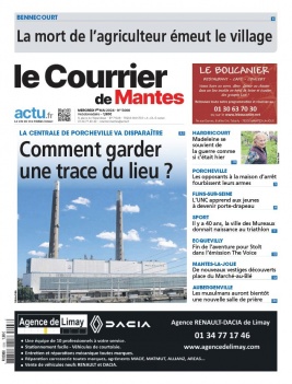 Lisez Le Courrier de Mantes du 01 mai 2024 sur ePresse.fr